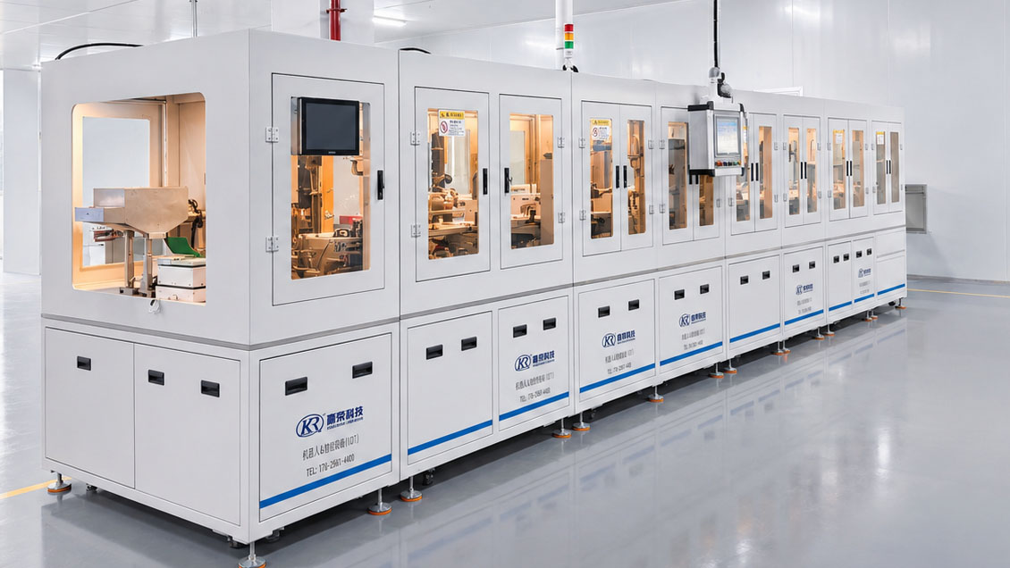 Headquarters automated ceramic antenna machines
