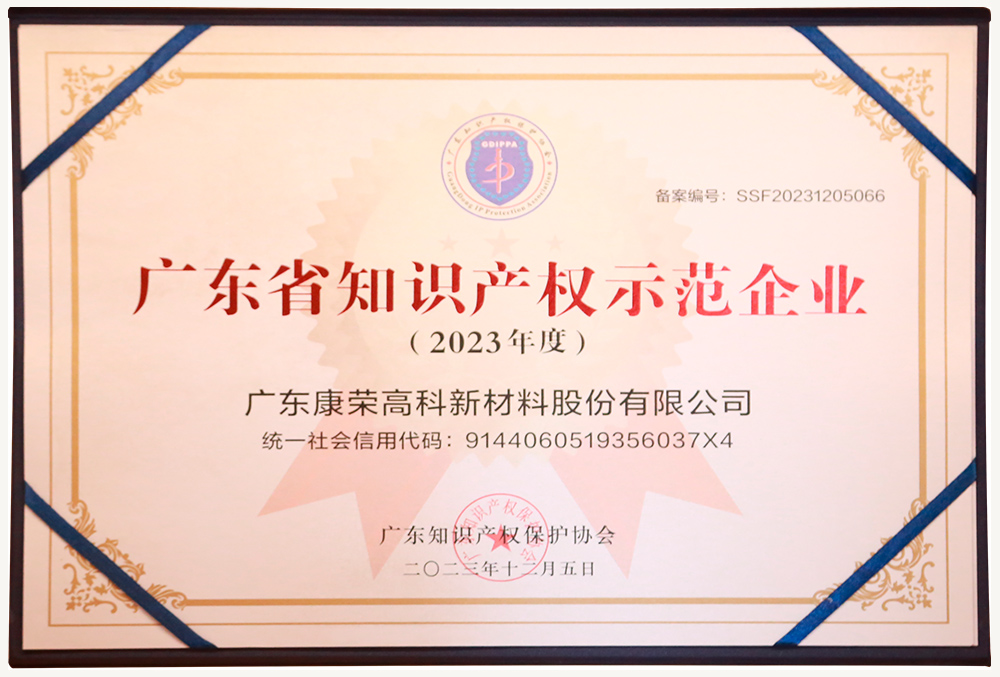 广东省知识产权示范企业（2023年度）