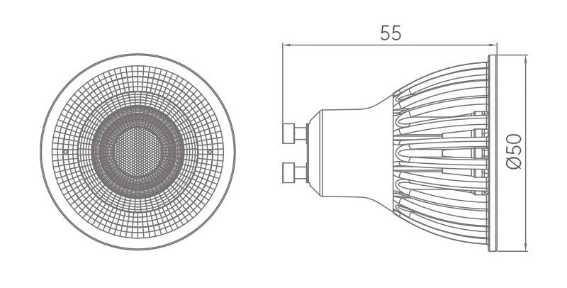 MR16-GU10-9.5W-COB-Dimmable-Lamp-平面图.jpg
